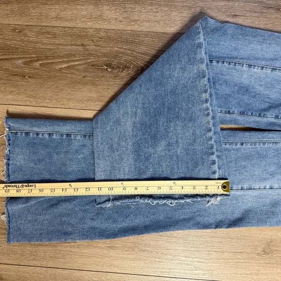 We The Free Vintage Light Blue Flare Jeans - Picture 11 of 13